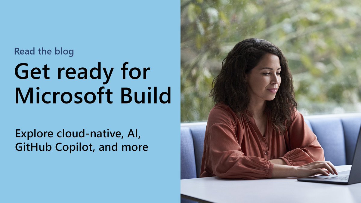 Microsoft Build is next month. Get a head start by building new skills in the latest developer tools and techniques. Check out this selection of resources from @MicrosoftLearn to get started. msft.it/6018YKlcY #AI #MSBuild