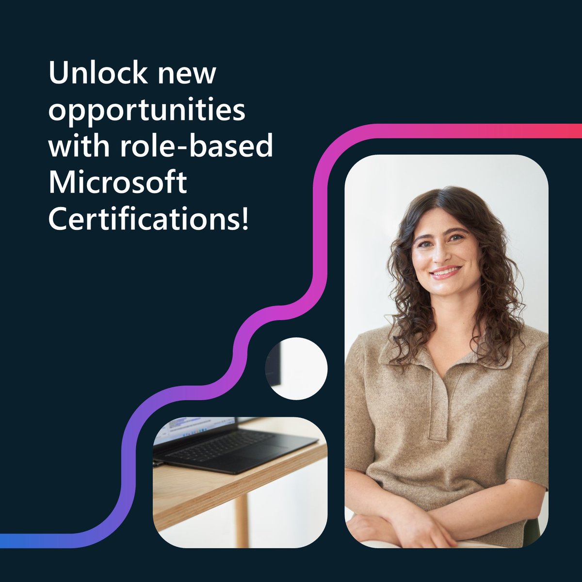 Gain a competitive edge with help from role-based Microsoft Certifications. 💫 From AI Engineer to Solutions Architect, find the certification that best suits your career path: msft.it/6015YMh29