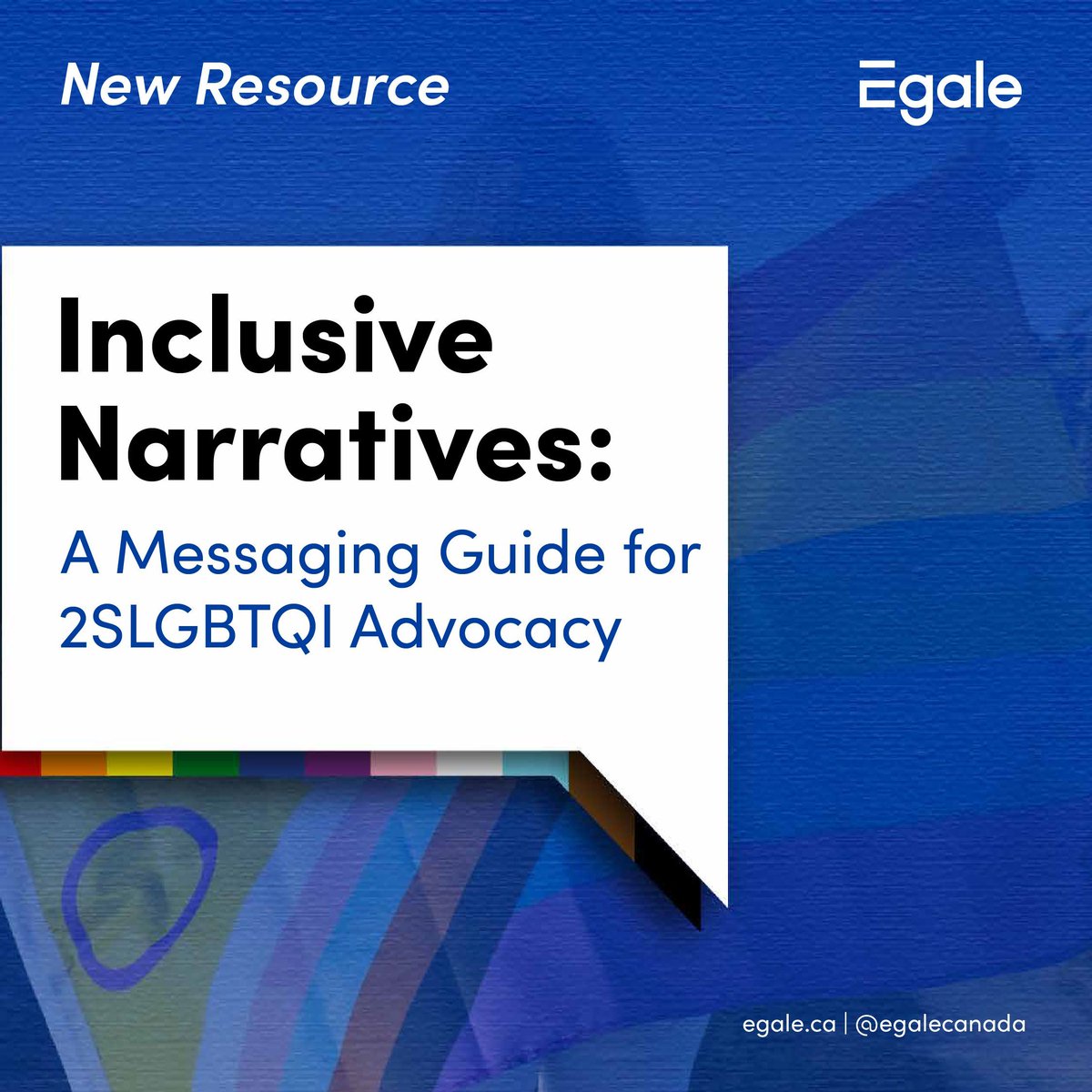 We have created this guide to provide the tools needed by 2SLGBTQI advocates, organizations, activists and allies to develop effective messaging to combat the ongoing rise in anti-2SLGBTQI hate. Use this free resource today at egale.ca/inclusive-narr…