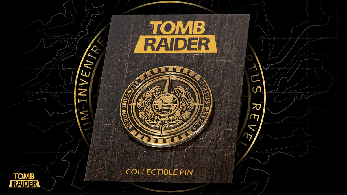 Verum Invenire. Virtus Revela. 🎒 The Society of Raiders Member Pin has dropped in the Tomb Raider Gear Store. 🌟 Pre-order now! spr.ly/6016jBKKo