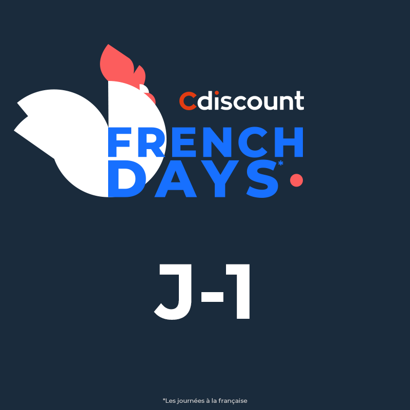 #CdiscountFrenchDays RDV demain dès 7h