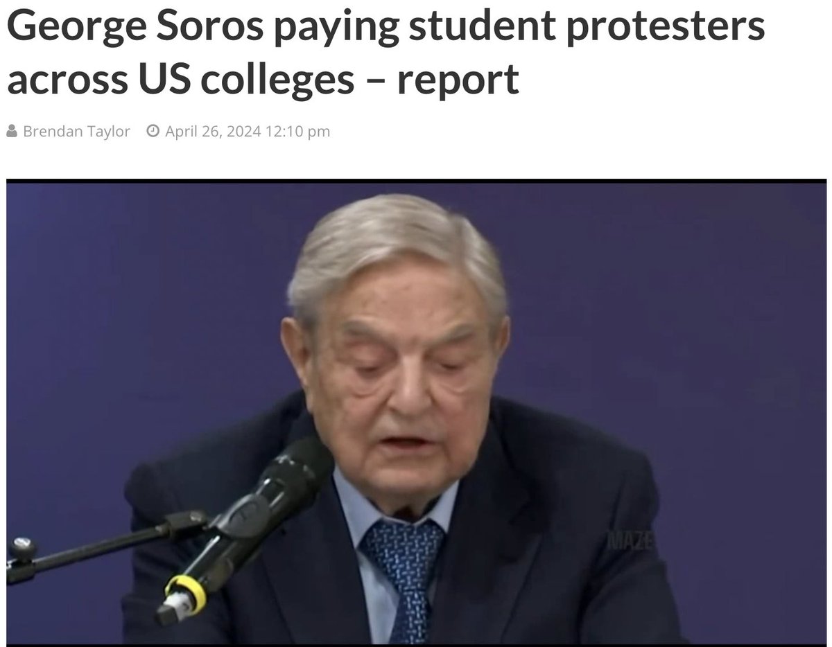 One group has received: - $300,000 from Soros’ Open Society Foundations since 2017 - $355,000 from the Rockefeller Brothers Fund since 2019 Seems like there is some merit to the argument that some protests are not organic but organized.
