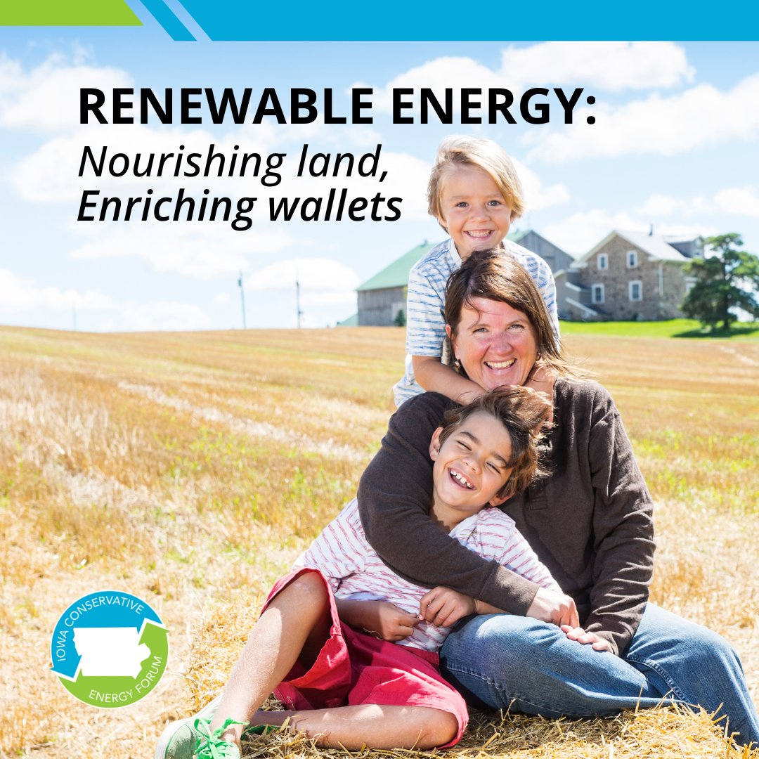 Renewable energy enriches both land and the packers of Iowa farmers. With minimal maintenance and reliable performance, it helps conserve our land while generating consistent returns for landowners, fostering a sustainable and prosperous future.