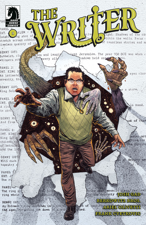 PREVIEW: @IGN has an exclusive sneak peek at The Writer, an upcoming new comic series inspired by Jewish folklore. Details: bit.ly/3VUnA4G

Co-written by @joshgad, @BenHBerkowitz, @MaxBerkowitz1, with art by @olivetti_ariel, letters @GoFrankGo, cover by @jerhaun.