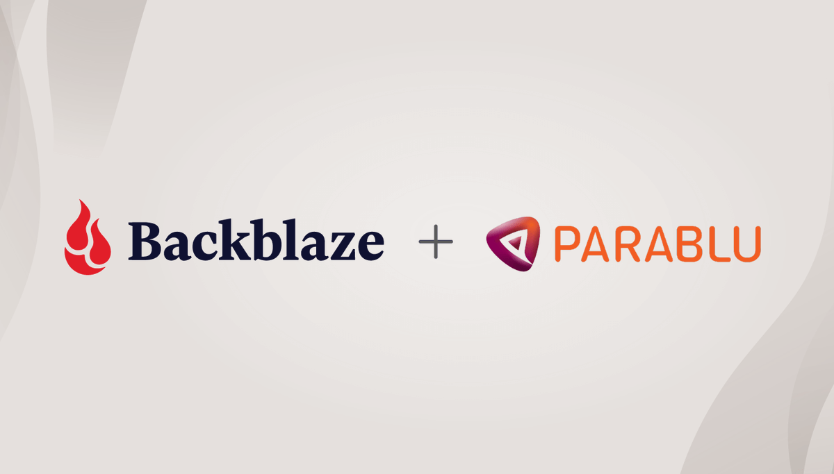 Backblaze + Parablu = 🔥 Read the partnership announcement for more on backing up Microsoft 365 securely and affordably ➡️ hubs.ly/Q02vlpVT0