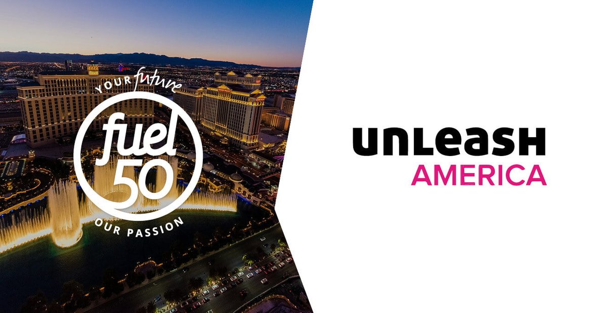 Counting down until #UNLEASHAMERICA May 7-9 - see you next week Las Vegas! Come and visit the Fuel50 team at booth 412 to discuss all things talent and skills. What are you most looking forward to?