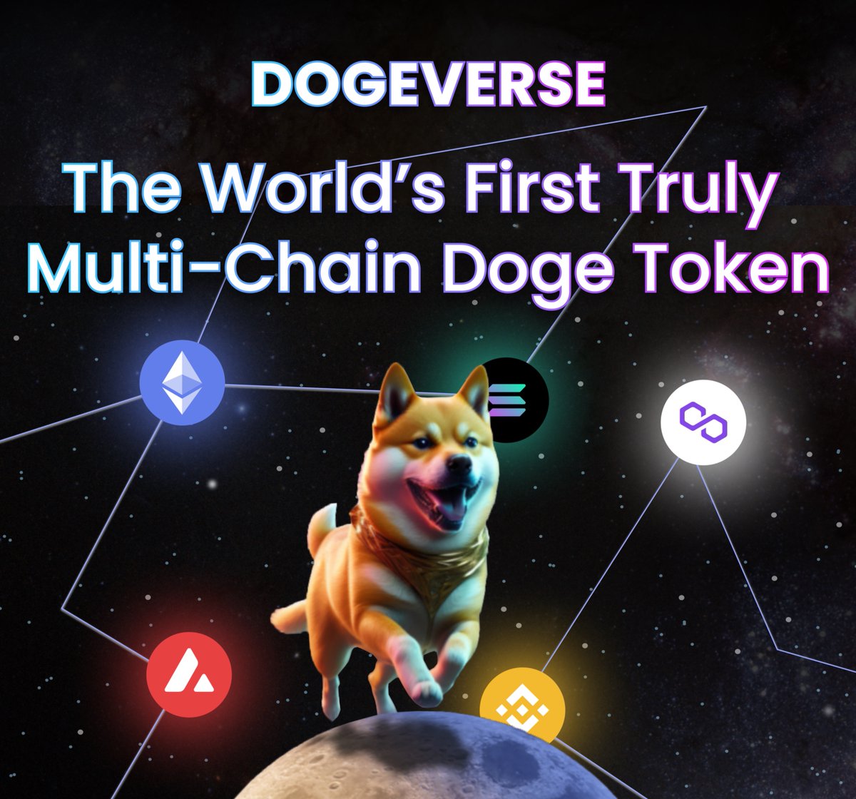 Which blockchain do you stand by? 🤷‍♂️ 

$DOGEVERSE goes #MultiChain 🚀

🌞 #Solana
🔗 #Ethereum
❄️ #Avalanche
🏗️ #Base
🔷 #Polygon
🪙 #BNB Chain

Comment below and tell us why you love your chosen chain! 

#MemeCoinSeason #BabyDoge #ETH #SOL $DOG