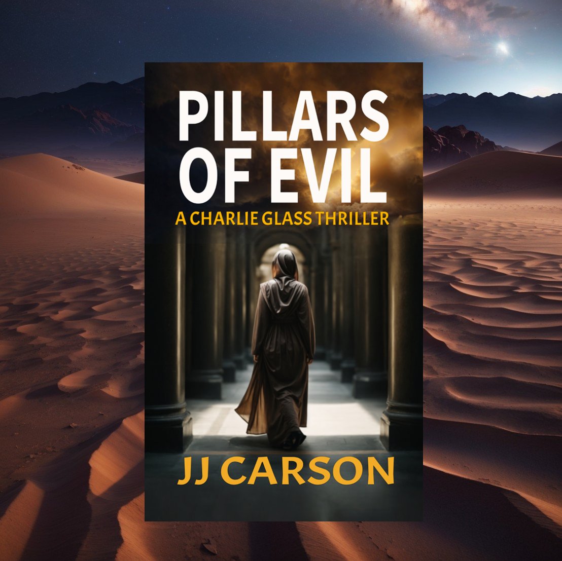 🕵️‍♀️ Attention all thriller fans! 'Pillars of Evil' by the talented @JJCarsonAuthor is here, and it's a thrilling addition to the Charlie Glass series. 🔥 Dive into this edge-of-your-seat murder investigation. #PillarsOfEvil #FBIAgent #NewRelease