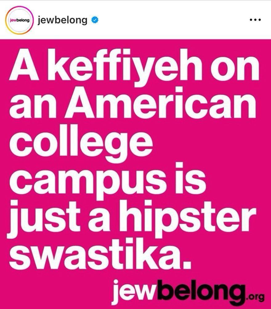 If people know the folks behind Jewbelong can you tell them that in addition to being incredibly hateful, offensive and wrong, these type of ads do not in any way, shape or form help them, Jewish people, or our multiracial communities? So ugly and so dumb.