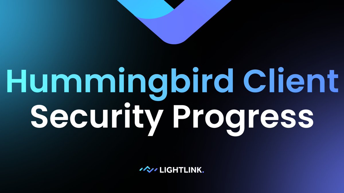 Hummingbird client security progress: - 85% of the code is now covered by tests. - Internal manual review is ongoing. - A comprehensive security audit by @block_apex is on the way. Building superior tech is our priority. Check the progress: github.com/lightlink-netw…