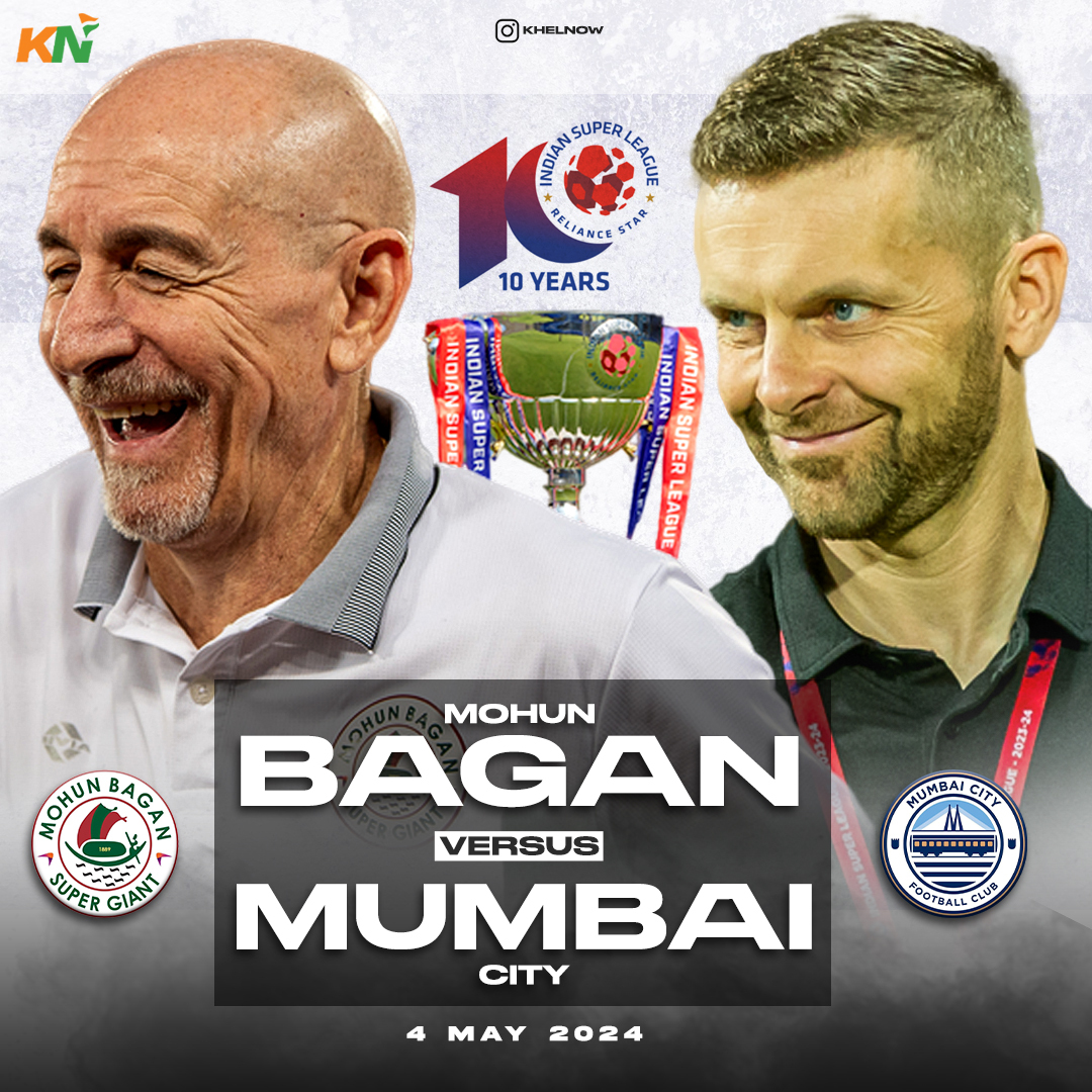 Can Mohun Bagan rewrite history? 👀 They face a formidable Mumbai City FC in the ISL finals 🔥

#IndianFootball #ISL #ISL10 #MohunbaganSupergiants #MohunBagan #MumbaiCityFC #MBSG #MCFC #LetsFootball