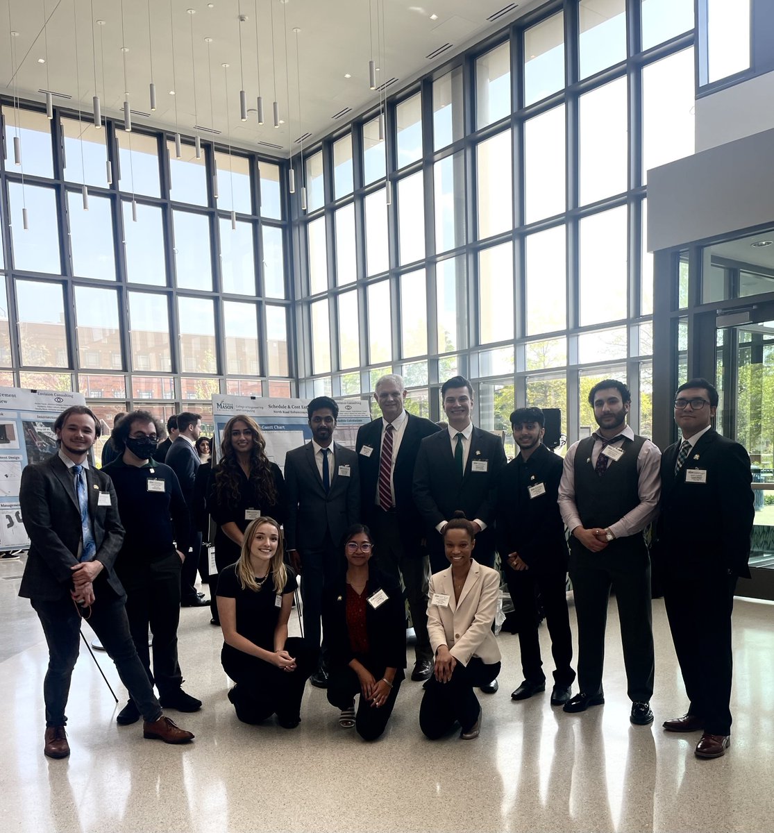 Last Friday, 4 teams from Professor Cerasela Cristei’s and Professor Joe Manous’ Senior Design classes showed off their hard work!  The event also presented awards for academic and extracurricular achievements.
The Department is eager to see where they end up in the coming years.