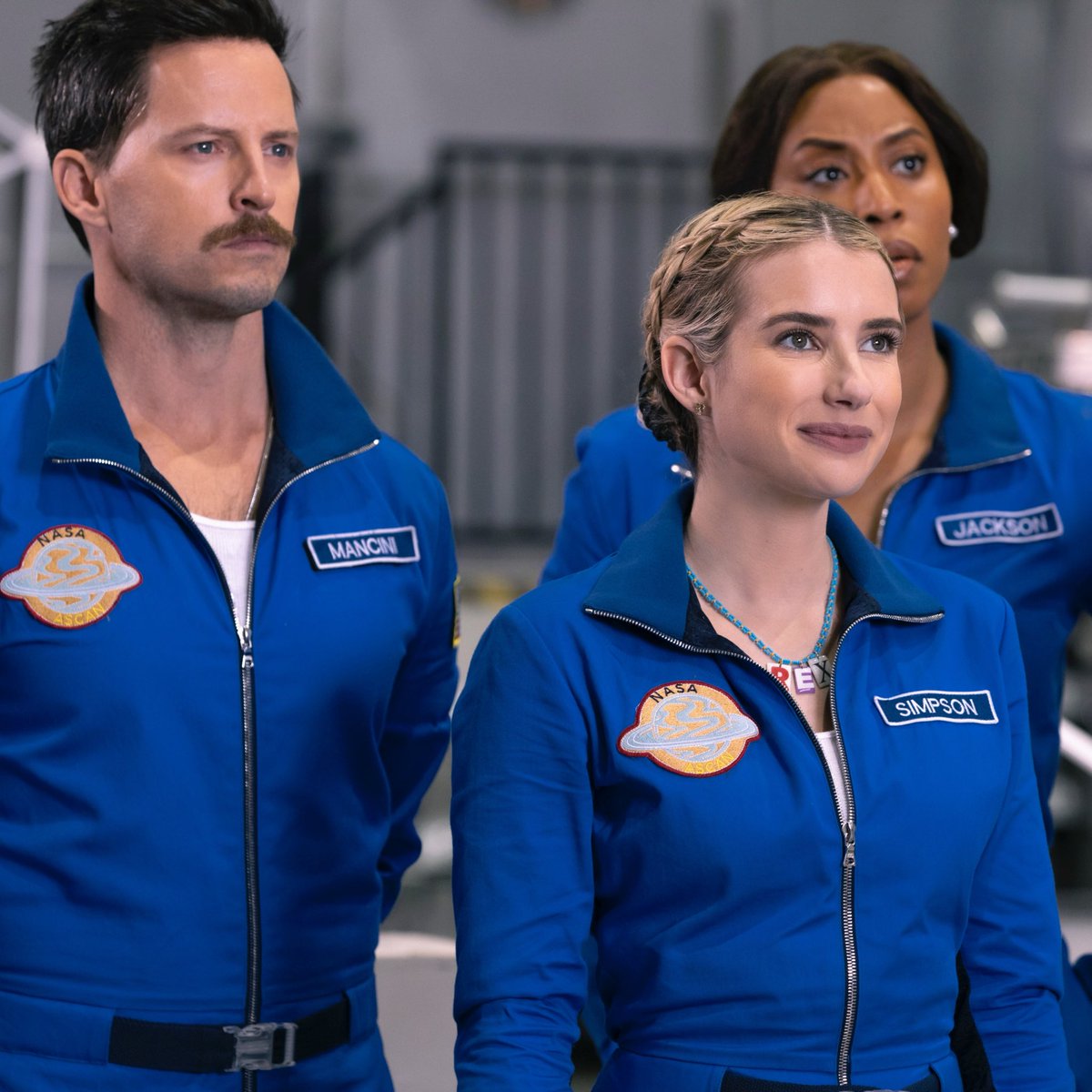 Emma Roberts is shooting for the stars in SPACE CADET, a new movie coming July 4.