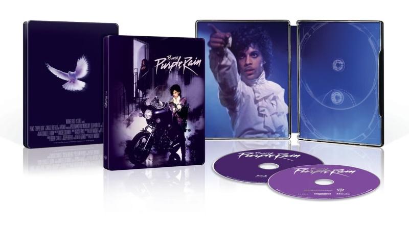 Full artwork for PurpleRain 4K Steelbook 

#Prince