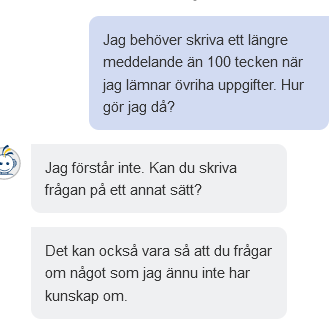 Bra kunna deklarera digitalt. Sparar tid på båda sidor. Smidigt med äldre deklarationer spararde. Chattalgon behöver tränas lite bara. #deklartionsdags