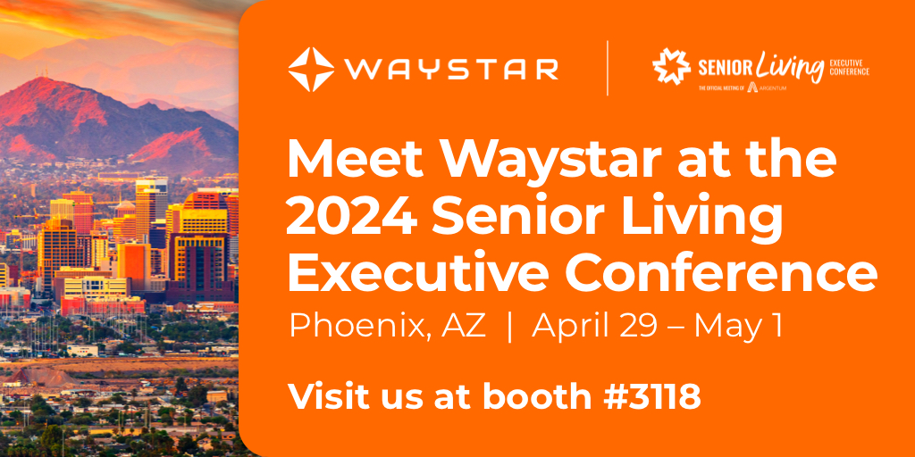 Will we see you at the 2024 Senior Living Executive Conference in Phoenix, AZ this week? Stop by booth 3118 to learn how our software helps streamline workflows and accelerate payments. Chat with us: ow.ly/qU0a50Rr45N #SLEC2024 #RevenueCycle @srlivingconf