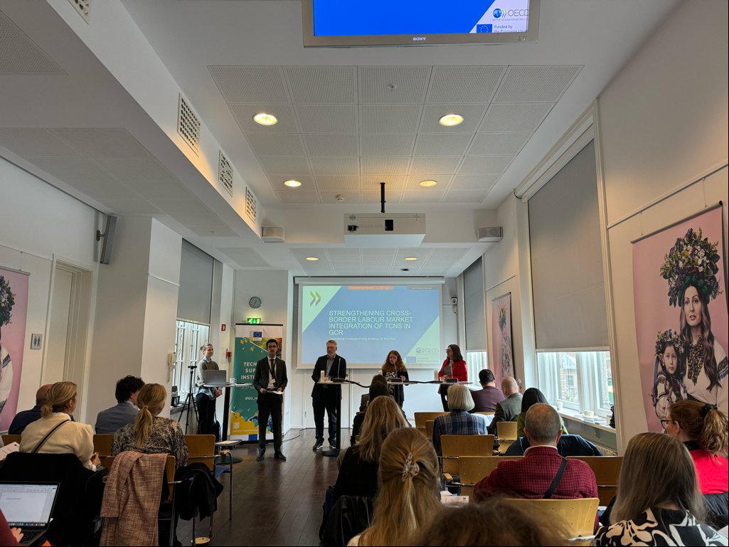 🙌Great pleasure to organise the workshop focused on the strategies for integrating cross-border commuters, with the @OECD_local! 🇩🇰@euidanmark
