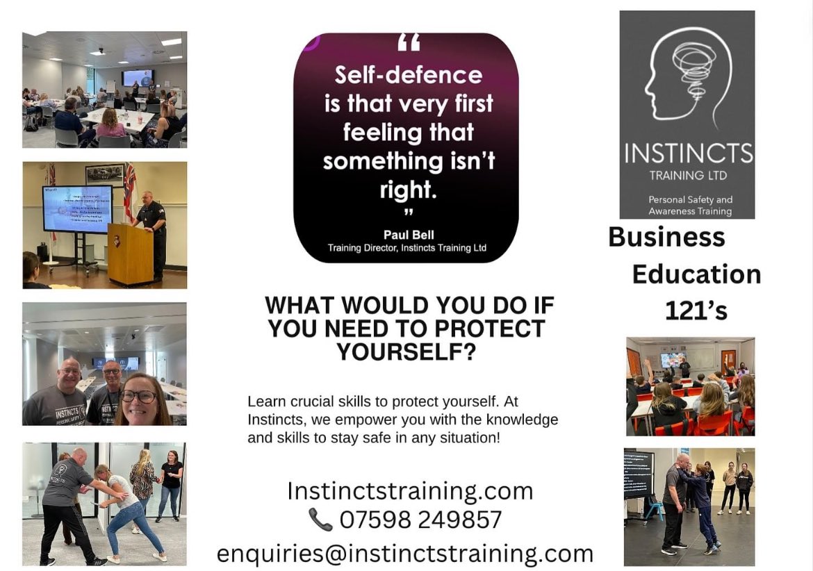 Empower Yourself Today! Join us and learn essential safety skills for a confident tomorrow. Don’t wait, take control of your safety now!
#safetyfirst #instincts #community #personalsafety