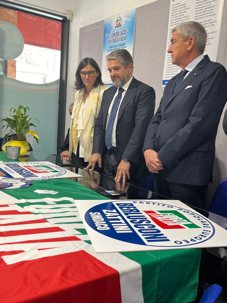 🎤 Conferenza stampa insieme ai nostri candidati alle #ElezioniEuropee @Rostassinari67 e @BrunoMolea e al candidato per il rinnovo del mandato di sindaco di #Forlì Gian Luca Zattini 🇮🇹 @forza_italia, una forza rassicurante al centro dell’Europa #29aprile