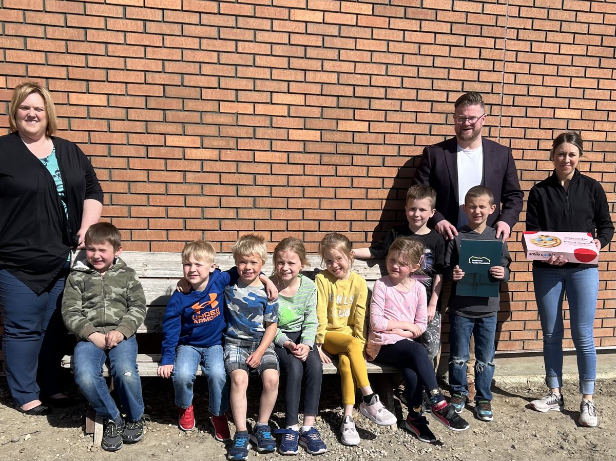 A big thanks to Crescent Point for coming by Success School and bringing Smile Cookies for the kids in support of the Southwest Facility Foundation.