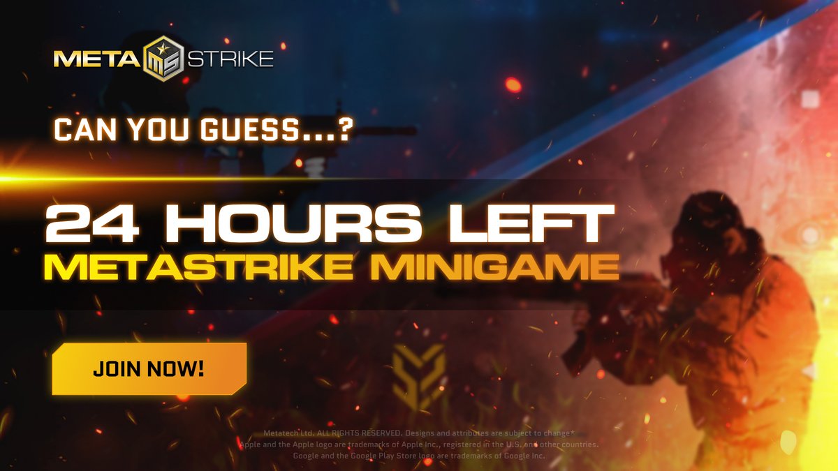 🚨 Only 24 hours left to participate in the $MTS Rewards Giveaway! 🎉 👉 Follow these simple steps on our retweet post to join!!! 🏆 Prizes: 🥇1,500 $MTS 🥈1,000 $MTS 🥉500 $MTS 🚀Plus, 3 UNCOM #NFT GUNS for 3 lucky players! 🔥 Hurry, the event ends on April 30, 2024! Good…