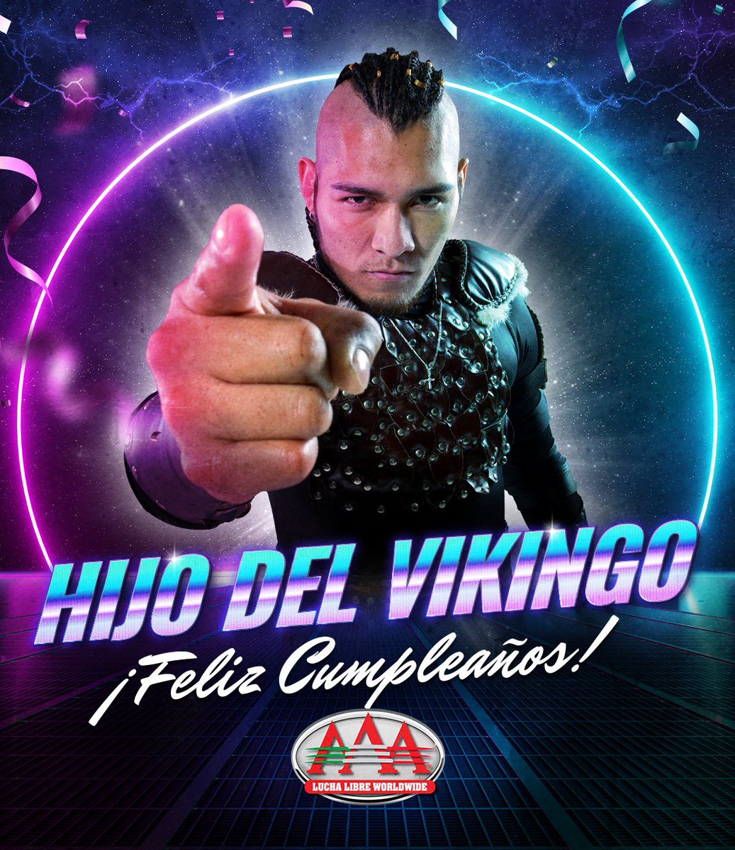 Hoy estamos de fiesta celebrando a @vikingo_aaa. 🎈🎉 ¡Feliz cumpleaños! 🥳