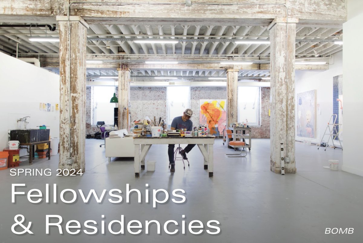Many of the fellowships, residencies, and prizes listed in our Spring roundup are still accepting applications. Browse the list and find funding for your next project today! bombmagazine.org/discover/fello…