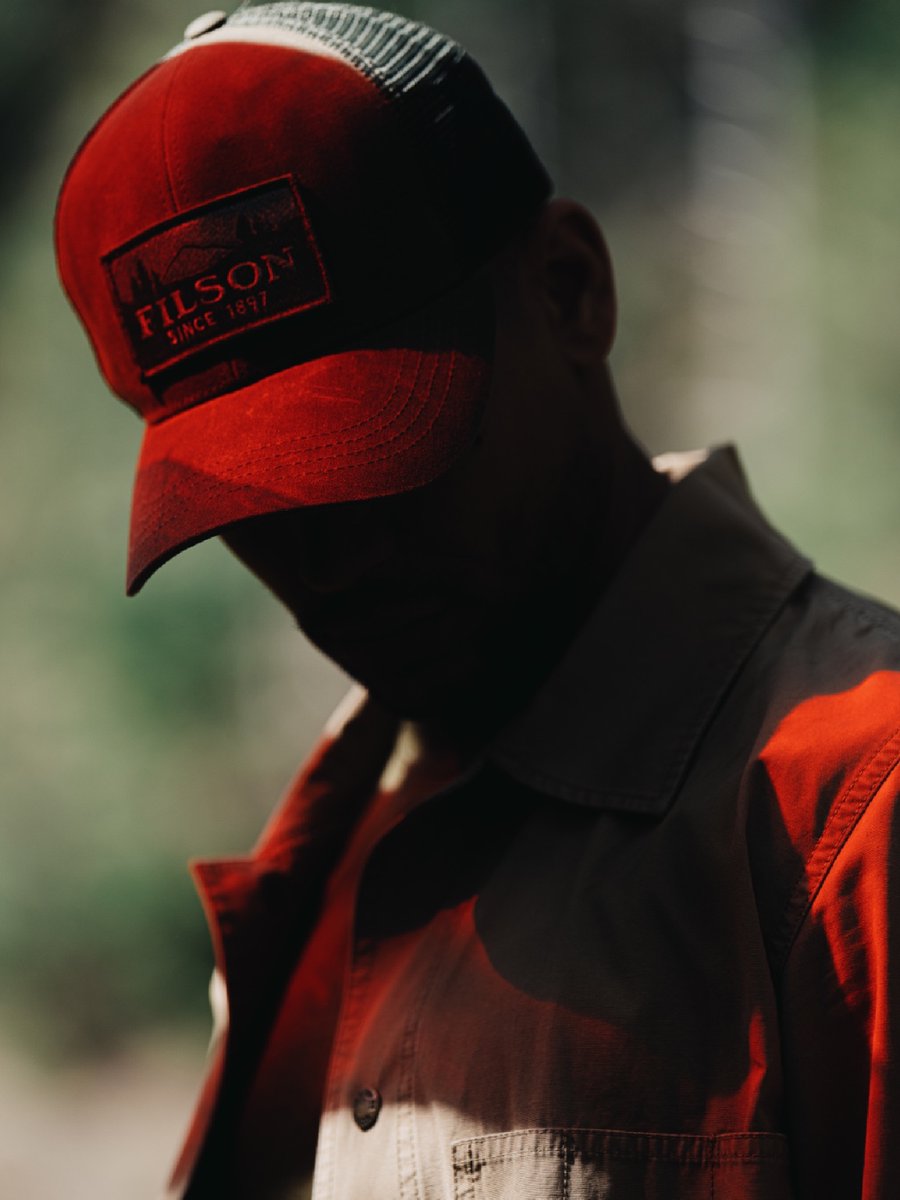 Logger Mesh Cap. A Filson staple. Breathable comfort with essential protection from weather and abrasion. Shop hat: brnw.ch/21wJi7P