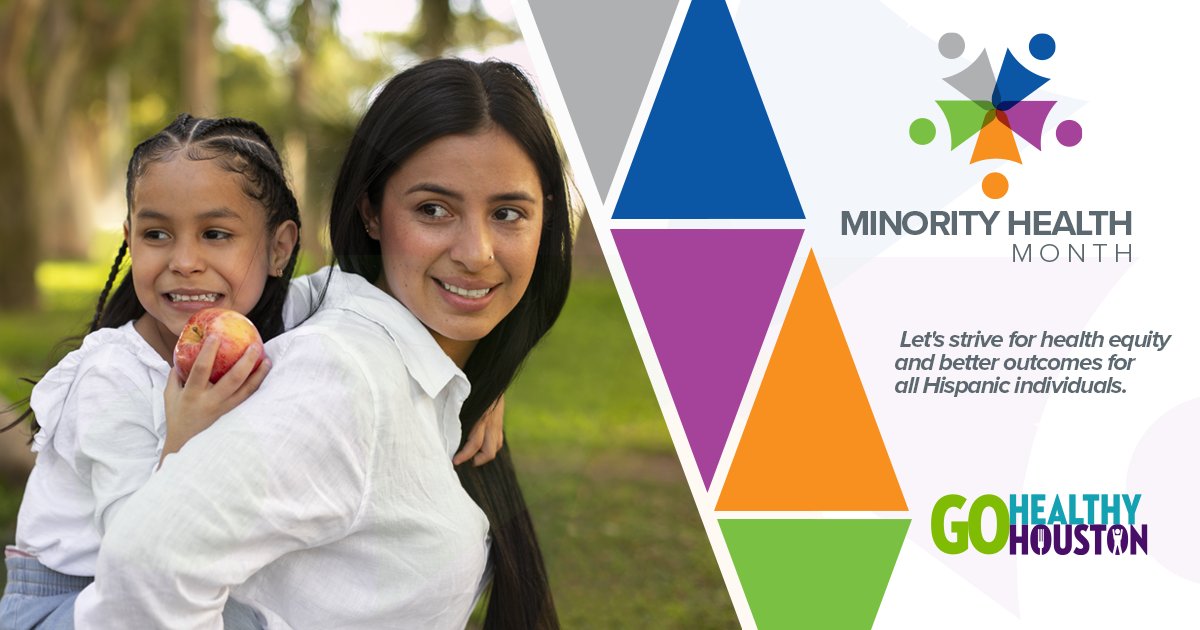 Understand the factors influencing Hispanic health outcomes and work towards addressing barriers to preventive care and health insurance access. Let's strive for health equity and better outcomes for all Hispanic individuals. #MinorityHealthMonth #GoHealthyHouston