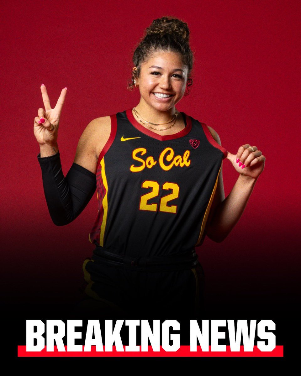 BREAKING: Talia von Oelhoffen has committed to USC, she tells ESPN. The former all-Pac-12 guard’s move to LA solidifies the Trojans — who return JuJu Watkins & add Kiki Iriafan plus the nation’s top recruiting class — as national title contenders More: bit.ly/3QpJcT0