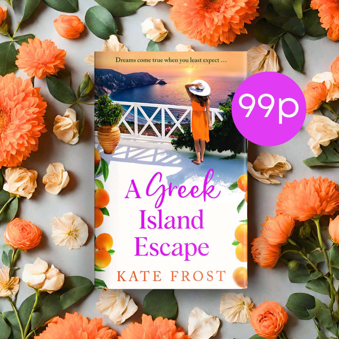 Boldwood Books (@boldwoodbooks) on Twitter photo ⭐ 99p DEAL ⭐
Can a Greek escape be the start of something special?
#AGreekIslandEscape from <a href="/katefrostauthor/">Kate Frost</a> is 99p today!🎉
📕Get your copy here: mybook.to/greekislandsoc… ⭐ 99p DEAL ⭐
Can a Greek escape be the start of something special?
#AGreekIslandEscape from <a href="/katefrostauthor/">Kate Frost</a> is 99p today!🎉
📕Get your copy here: mybook.to/greekislandsoc…