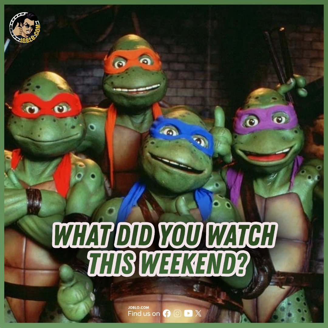 What did you watch this weekend? 🎥 
#JoBloMovies #JoBloMovieNetwork