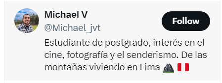 @Michael_jvt @joelcalerog @canalN_ @panch_pe Jajajajajajaajajaja... 'derecha cavernaria'.... Lo dice el imbecil que fotografia al senderismo. Que fascinacion de los zurdos por la violencia senderista, no?