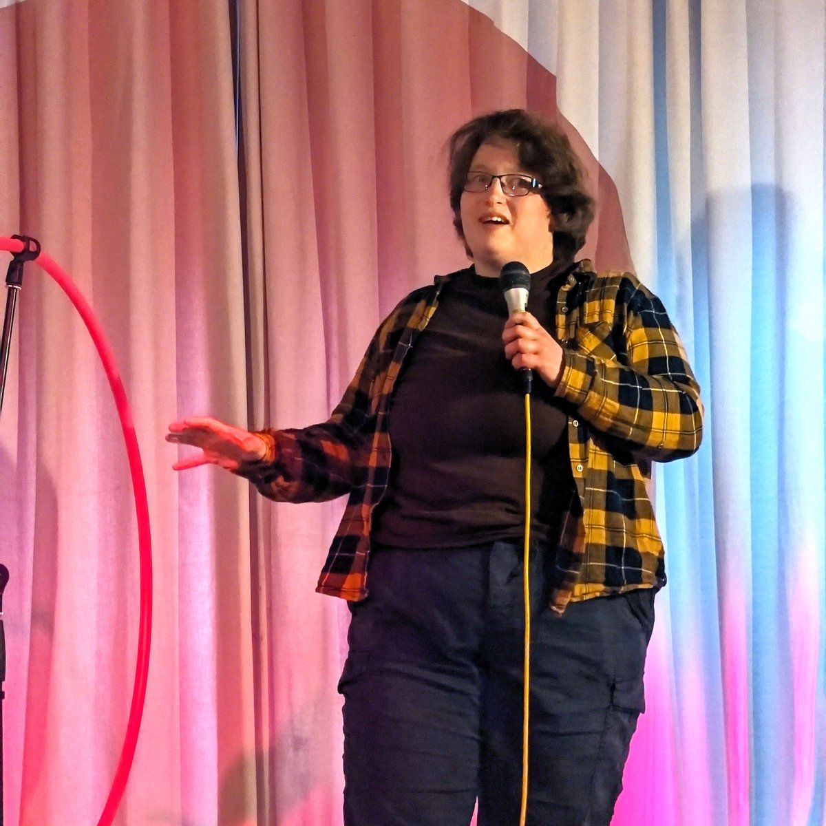 AutisticNotts's tweet photo. Thank you to everyone who attended our Comedy at the Carousel with Mark Nicholas- Stand Up Comedian and Ingenious Fools ! We are still tallying up how much we made in donations and will let you know soon how much was raised.

#comedy #nottingham #nottinghamshire #nottsevents https://t.co/j6N0lOuqGK