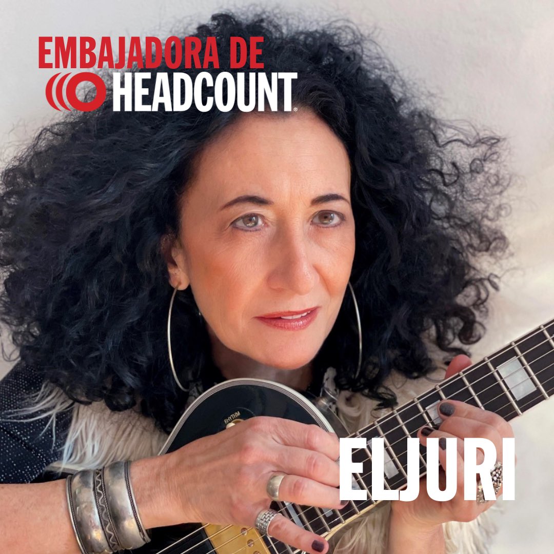 💥@HeadCountOrg nombra a la destacada cantante/compositora/guitarrista/artivista latina @Eljuri como embajadora artística. Juntos amplificaremos voces, encenderemos el cambio social y movilizaremos votantes. ¡Mantente atento! Registrarse para votar:  HeadCount.org/es/Register-To…