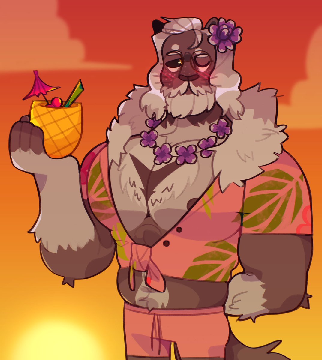 Commission for @FluffyRump ✨🌅