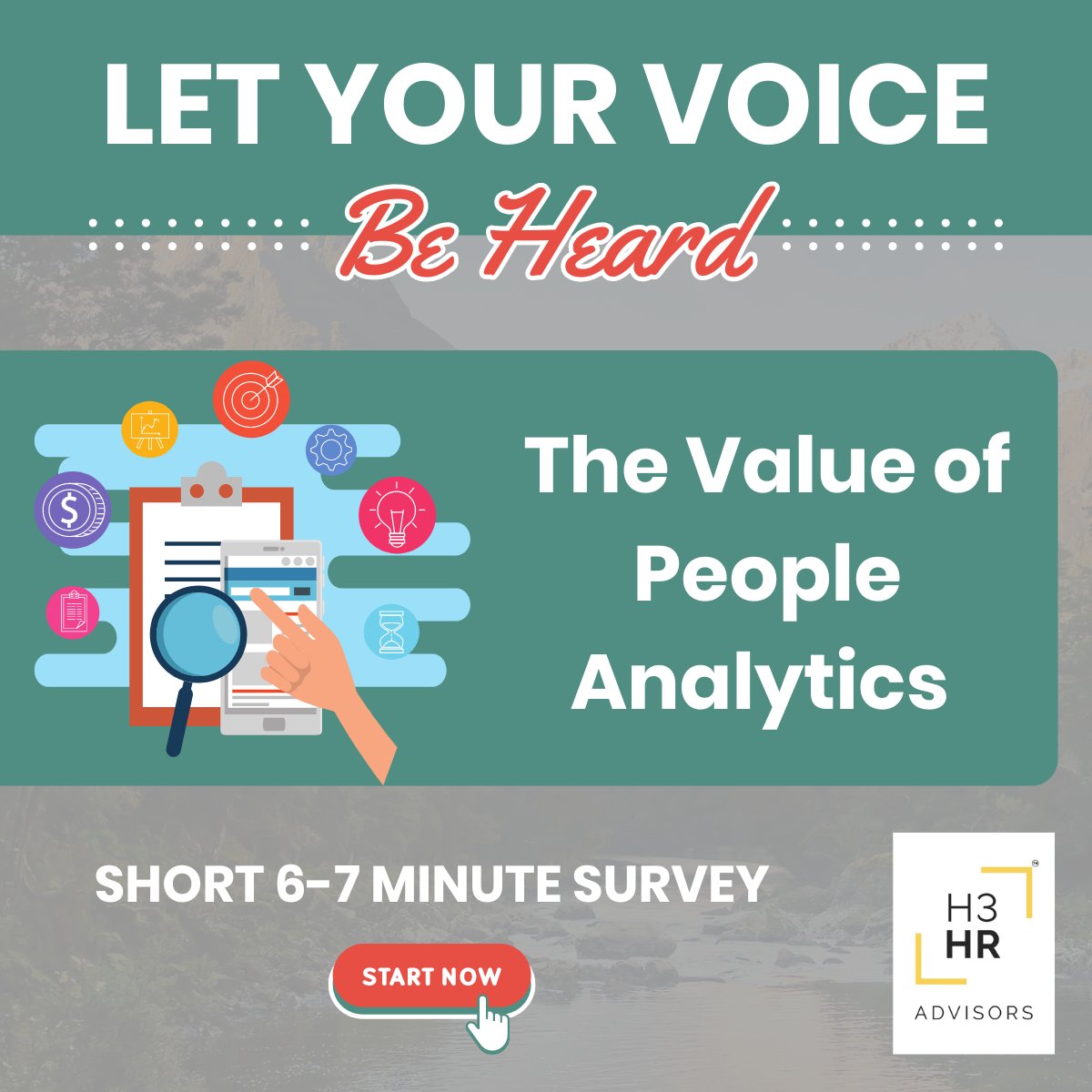 Join H3 HR Advisors today to share your insights to help improve our understanding of people and their work experiences and how we can use technology to make the working world better for everyone. #HR #HRTech #PeopleAnalytics #workplace

corexmsb3v52zzj4mtx2.qualtrics.com/jfe/form/SV_6l…