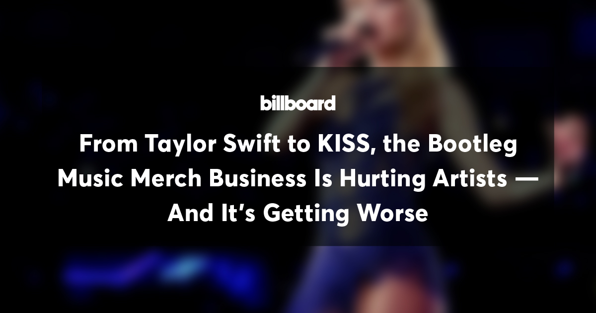 From @billboard: “Retail apparel bootlegging — as opposed to the separate problem of unauthorized t-shirts sold in concert parking lots — has increased over the last 15 years...” 👚🚫 Read more here: bit.ly/4aTtIih