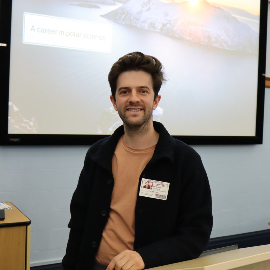 Thank you to Old Boy Ben Stoker (Class of 2013) for visiting #BuryGrammarSchool on Friday and delivering an insightful Alumni Careers Lecture to our students. 🌍🏔️ #BuryGrammarAlumni #BuryGrammarSchool