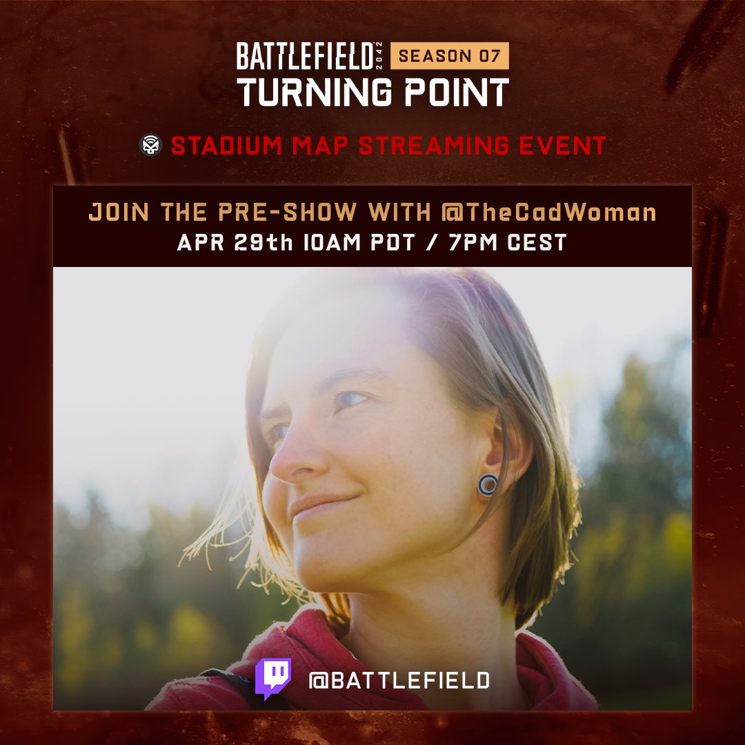 Live now with the pre-show. And will also be playing some Stadium later. Come and hang out. 🏟️ 

youtube.com/thecadwoman