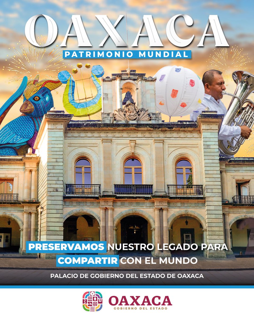 ¡Conoce Oaxaca, Patrimonio Mundial! Maravíllate con la historia y cultura que alberga el corazón de nuestro estado.