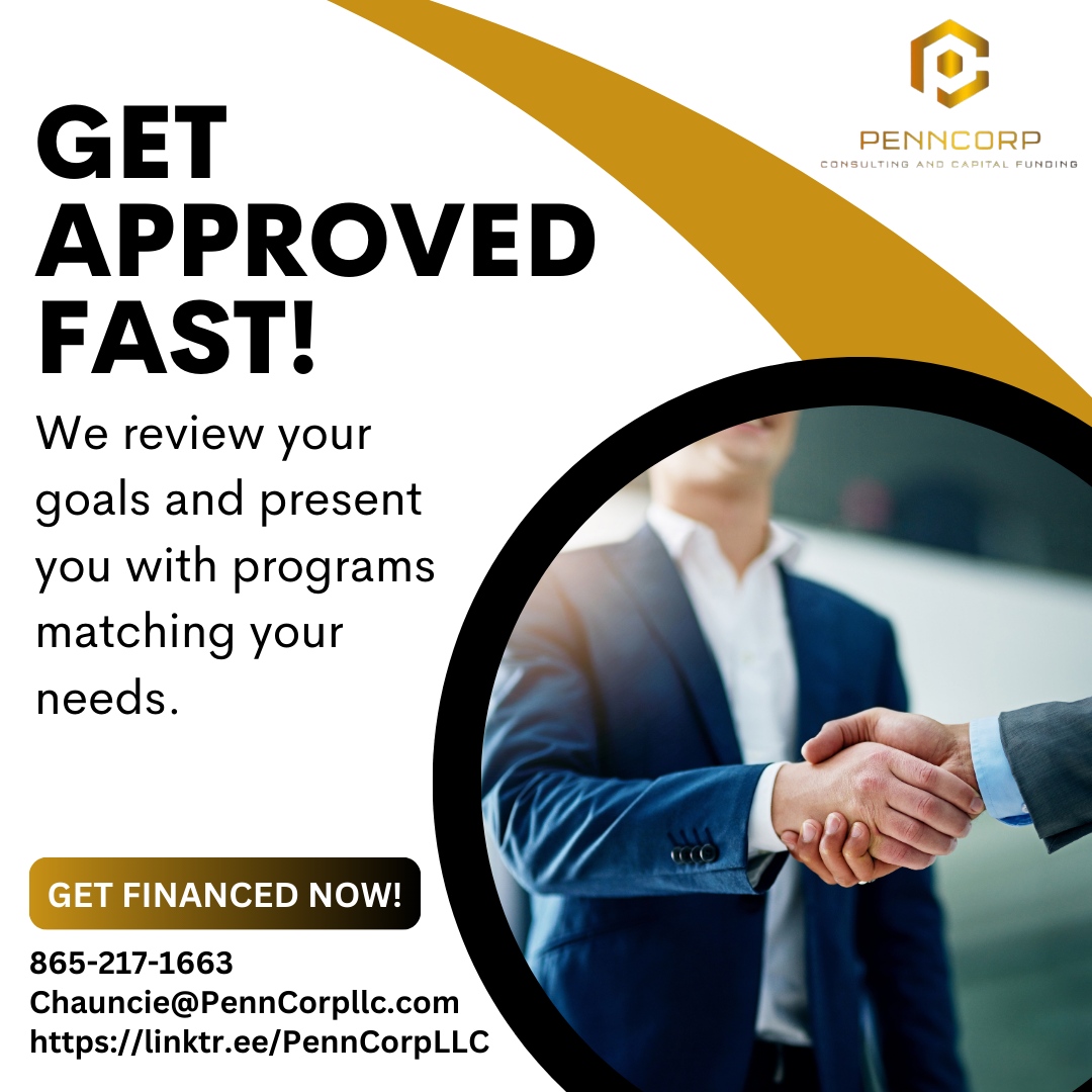 Ready to soar? We offer financial wings for your business journey. 🦅 

Get in touch with us today!

🌐 linktr.ee/PennCorpLLC

#PennCorpLLC #realestate #fixmycredit #credittips #crediteducation #learnyourworth #finance #businesscedit #funding #getfunded #credit #loans