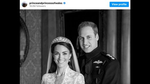 Prince William and Princess Kate celebrate anniversary with never-before-seen photo #13YearsOfWilliamAndCatherine