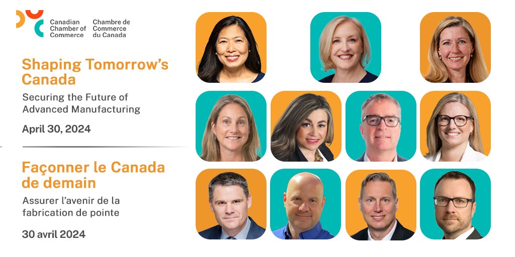 ❗ TOMORROW ❗ Join us for an engaging afternoon with top experts from gov't and industry as they share strategies to support 🇨🇦's #manufacturing sector. We'll be joined by the Hon. @mary_ng, the Hon. @lraitt, @SaraWilshaw and many more. Register: bit.ly/3VqalbL