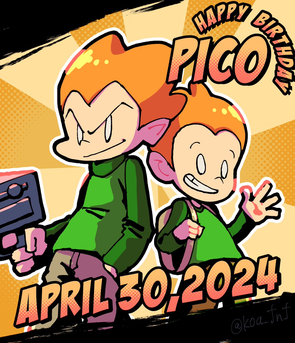 Happy birthday Pico‼️

#Pico
#fridaynightfunkin
#picosschool
