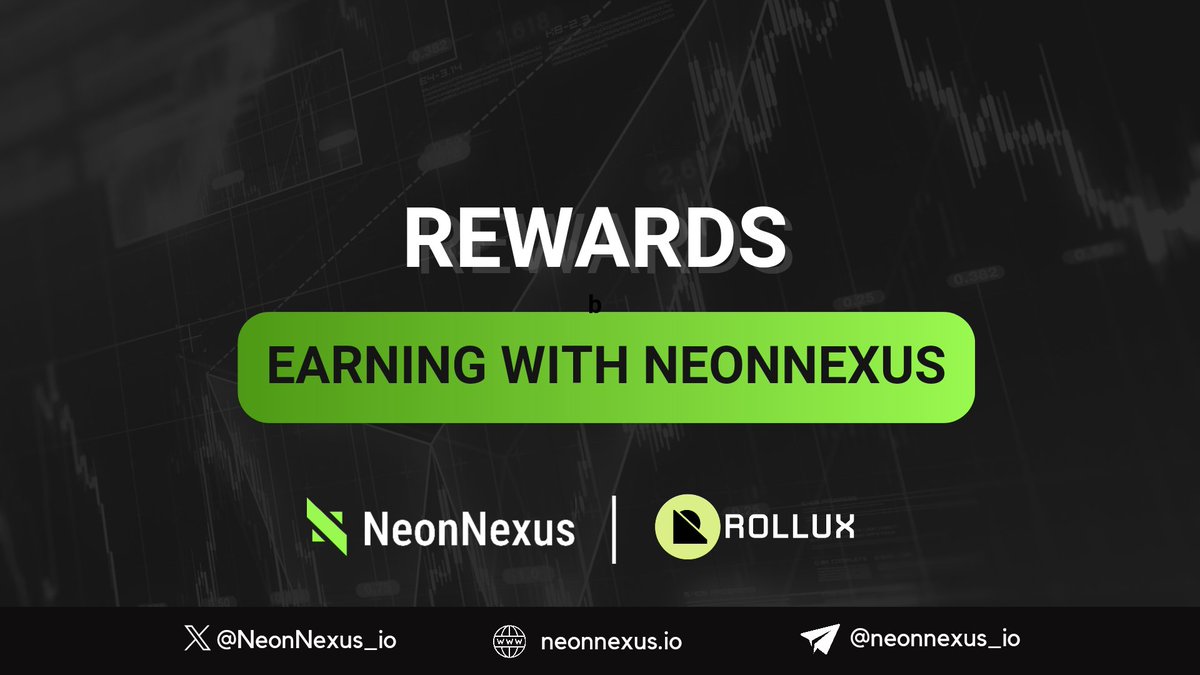 EARNING WITH NEONNEXUS

NeonNexus is not just about trading but developing a @RolluxL2 focused dApp where users can earn via various means.

In this mini thread, we'll explore how to earn with the protocol.

#Rollux #SYSCOIN #NeonNexus