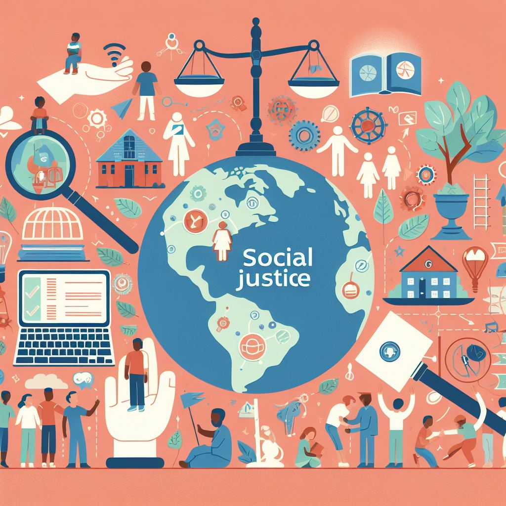 La justice sociale est un pilier de notre action. Découvrez comment nous promouvons l'égalité des chances et l'inclusion sociale à travers nos initiatives communautaires et éducatives. 🌐🤝 #JusticeSociale #Égalité #SocialActionsForDevelopment