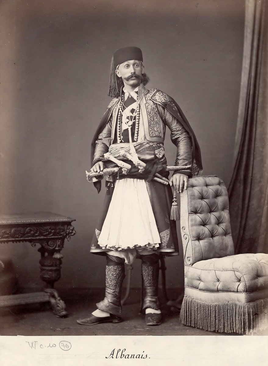 Albanian, by Abdullah Frères 

The person in the photo is believed to be Jashar Bej Shkupi