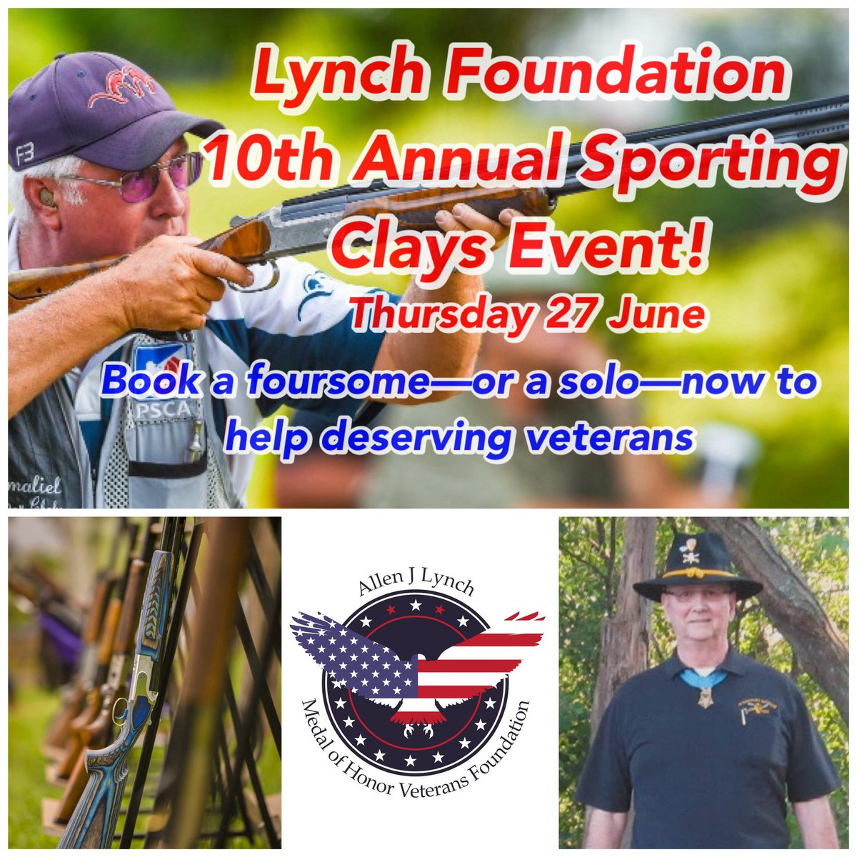 ThePaulBrian's tweet image. Superb sporting clays event supporting our #veterans. Sign up today! #army @T_S_P_O_O_K_Y @StuDoesAmerica 

ajlynchfoundation.org/collections/an…