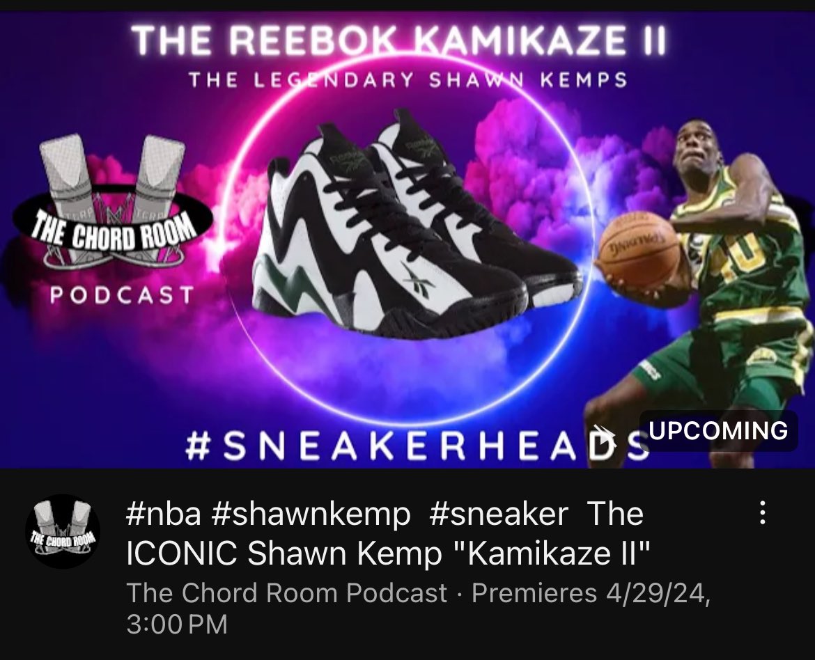 today at 3pm EST‼️

youtu.be/x6ojiCKAndo?si…
__________________________
#nba #shawnkemp #sneaker #sports #basketball #reebok #hiphopculture #hiphopmusic #music #fyp #blackpodcast #hiphop 
#podernfamilynetwork #blackpodcast #blackpodcastnetwork #blackcreatives 
#newpodcast